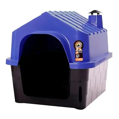 Casa Durapets Plástica Durahouse Azul Nº2