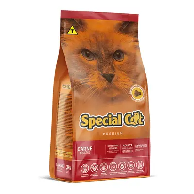 Ração Special Cat Gatos Adultos Carne 10,1kg