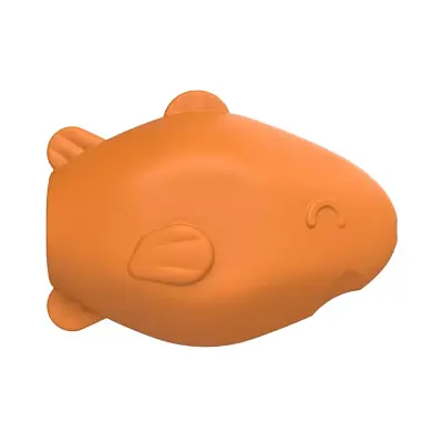 Brinquedo Fun Toys Fundo do Mar Peixe Laranja Amicus M