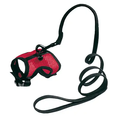 Conjunto de Guia e Peitoral Ferplast Jogging - Cores Sortidas