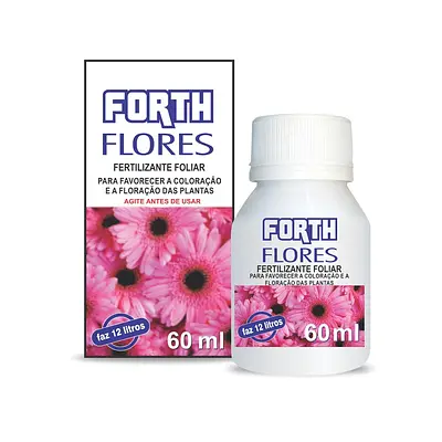 Fertilizante Líquido Concentrado Forth Para Flores - 60 ml