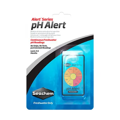 Teste de PH Seachem Alert para Aquário
