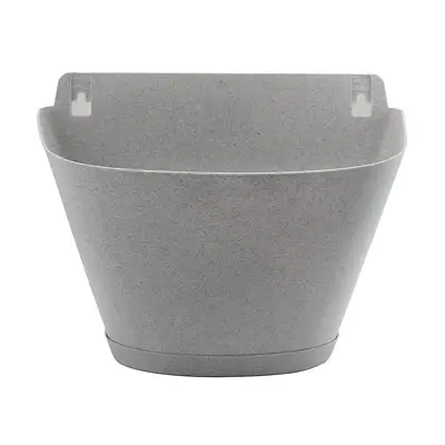 Vaso Desli Parede Nice 30 com Prato Granito