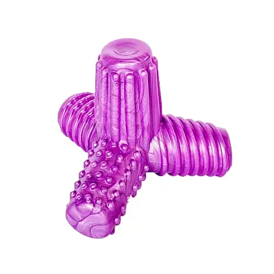 Brinquedo Cães Pet Games Mordedor 4 Dogs Soft Lilas Tam.M