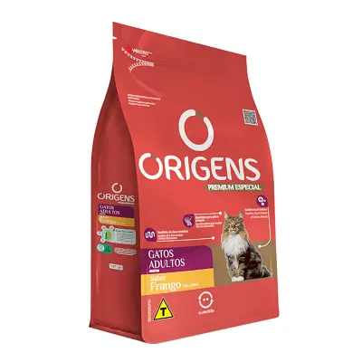 Ração Origens Gatos Adultos Frango 10,1kg