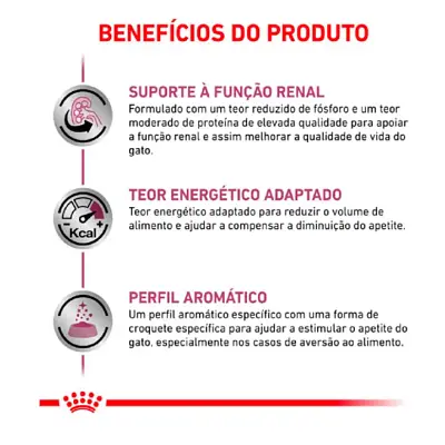 Ração Royal Canin Gatos Renal 7,5kg