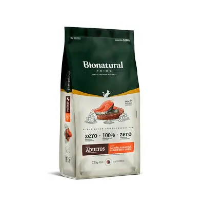 Ração Bionatural Prime Gatos Adultos Salmão 7,5kg