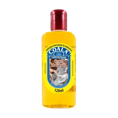 Essência Limpeza Concentrada Cravo e Canela Coala 120ml
