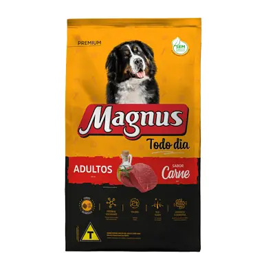 Ração Magnus Todo Dia Premium Cães Adulto Sabor Carne 10,1kg