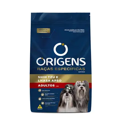 Ração Origens Cães Adultos Shihtzu/Lhasa 1kg