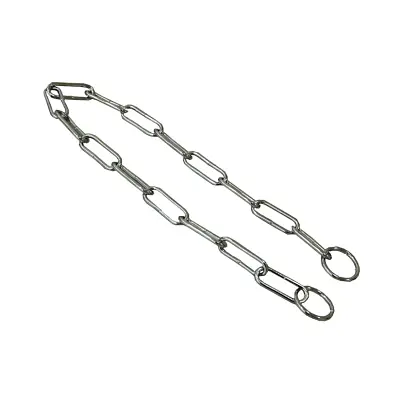 Colar Cães São Pet Enforcador Elo Longo 60x0,4cm