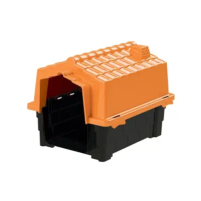 Casa Prime Colors Dog House Evolution Laranja N2