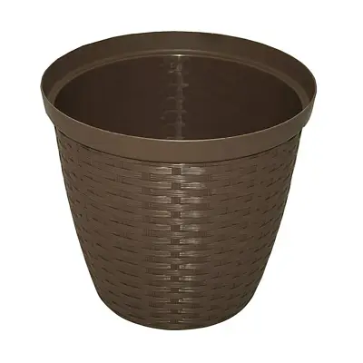 Cachepô Rattan Tabaco Okla 7,3L