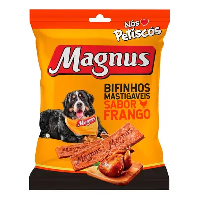 Bifinho Magnus Mastigável Cães Frango 500g