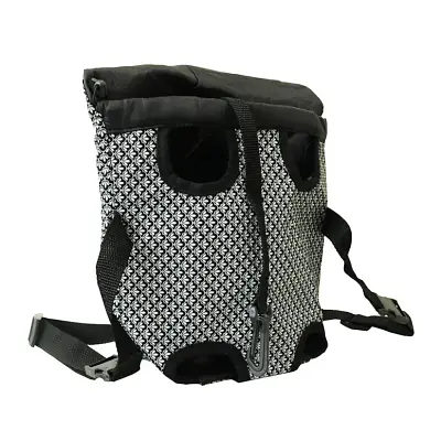 Bolsa São Pet Frontal Algodão Preto N1