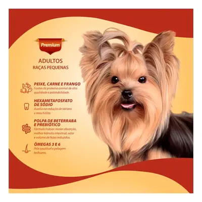 Ração Quatree Gourmet Cães Adultos Raças Pequenas 1kg