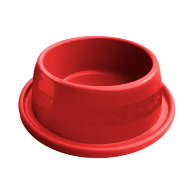 Comedouro Cães Furacão Pet Anti Formiga Vermelho 550ml