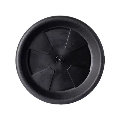 Prato Siena para Vaso de Plantas Preto L:20 x C:20 x A:2,5cm
