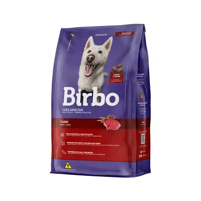 Ração Cães Birbo Adultos Carne 7Kg