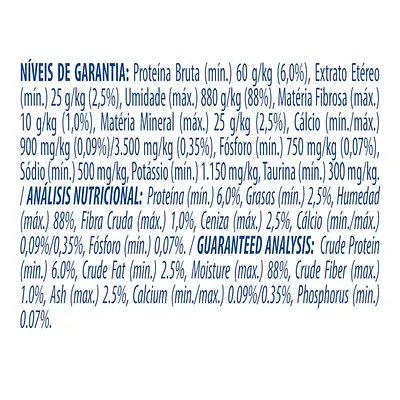 Ração Úmida Faro para Gatos Adultos Sabor Cordeiro Sachê 85g