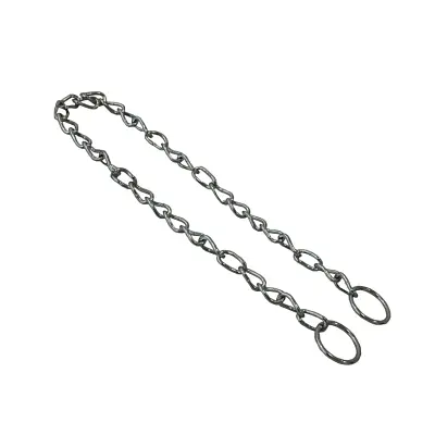 Colar Cães São Pet Enforcador Elo Torcido 65x0,3cm