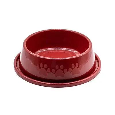 Comedouro Pet Injet Anti Formiga Pequeno Vermelho 600ml