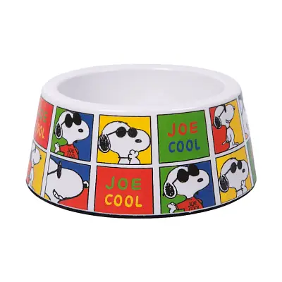 Comedouro Para Cães Melamina Snoopy Joe Cool Zooz Pets 250ml