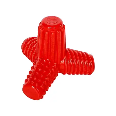 Brinquedo Cães Pet Games Mordedor 4 Dogs Nylon Vermelho Tam.PP