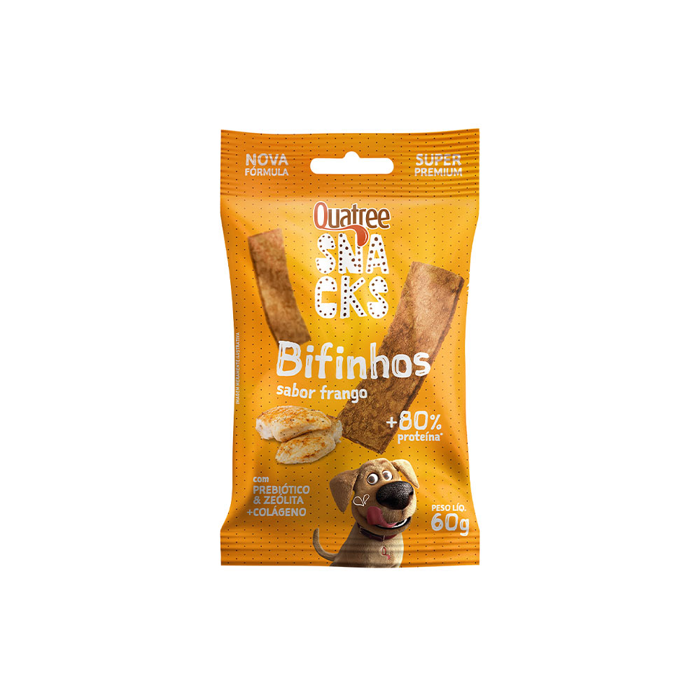 Snack Quatree para Cães Sabor Frango