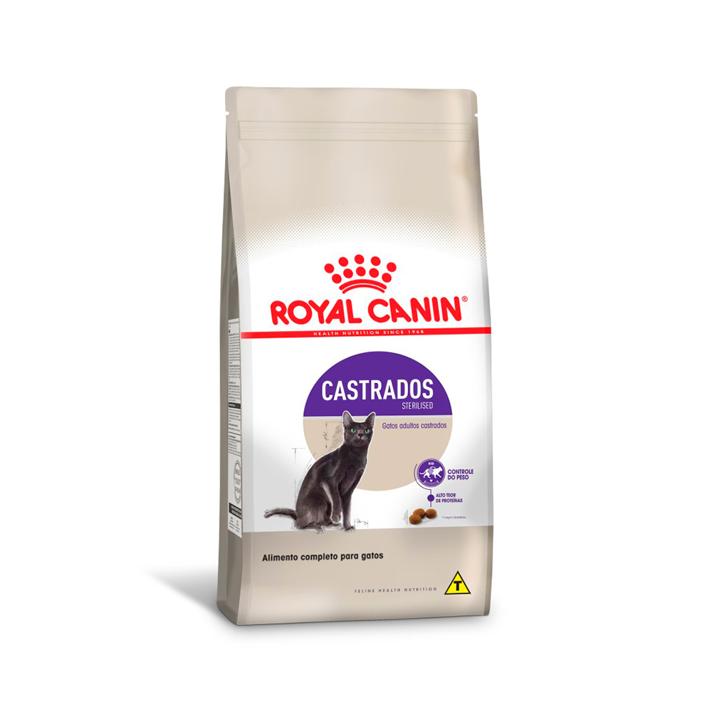 Ração Royal Canin para Gatos Adultos Castrados - 400g