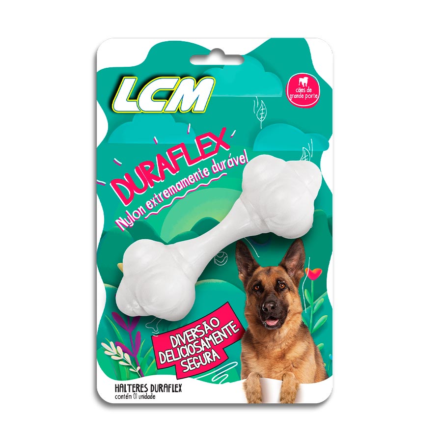 Brinquedo LCM Halteres Duraflex para Cães