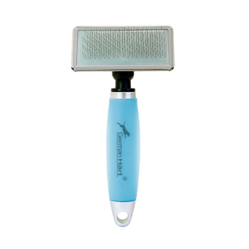 Rasqueadeira Cães Germanhart Gel Azul M