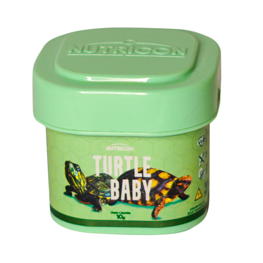 Ração Nutricon Turtle Baby Extrusada 10g