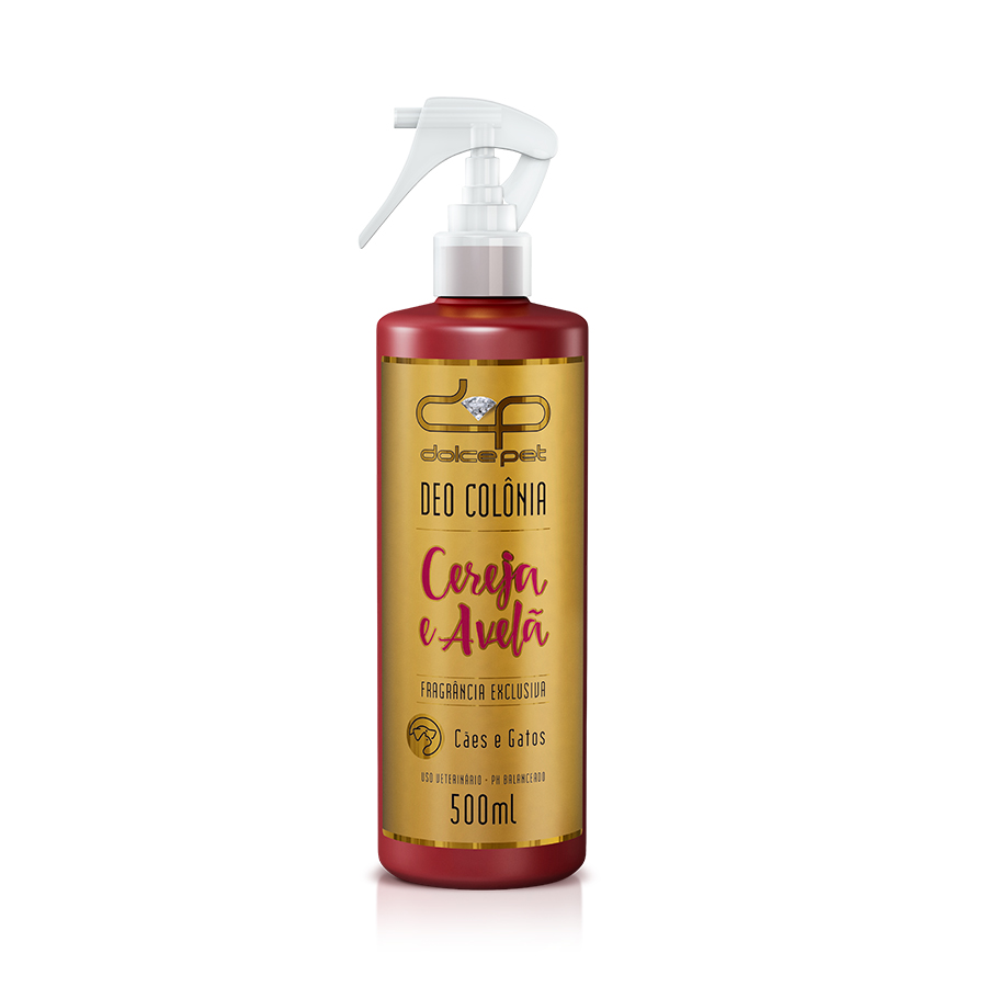 Deo Colônia Dolce Pet Cereja e Avelã para Cães e Gatos