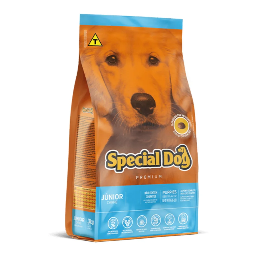 Ração Special Dog Junior Cães 3kg