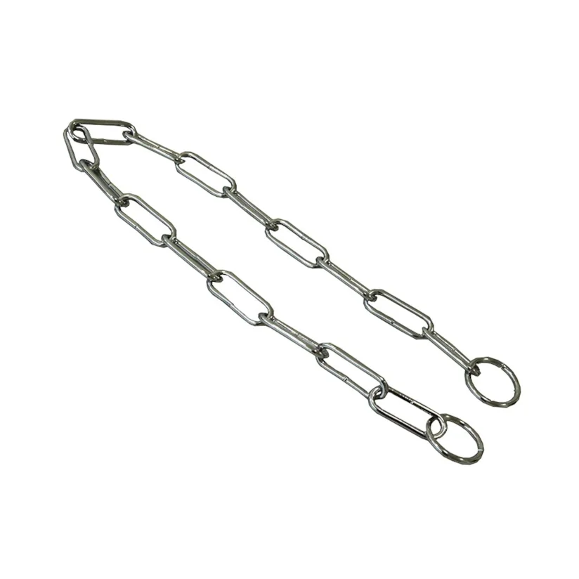 Colar Cães São Pet Enforcador Elo Longo 70x0,4cm