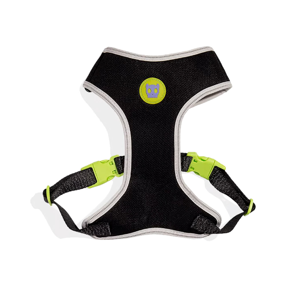 Peitoral Zee.Dog Air Mesh Nox Ajustável para Cães