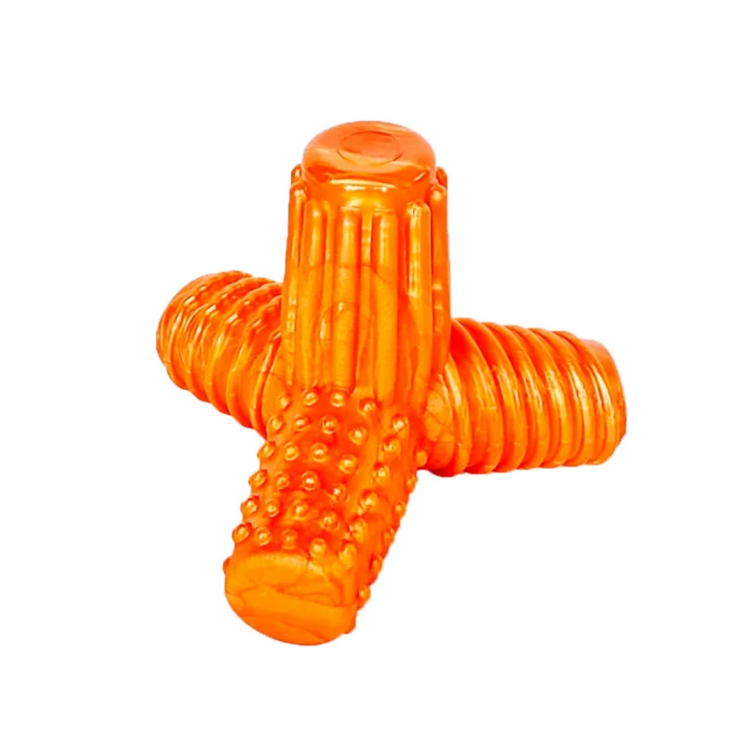 Brinquedo Cães Pet Games Mordedor 4 Dogs Soft Laranja Tam.PP
