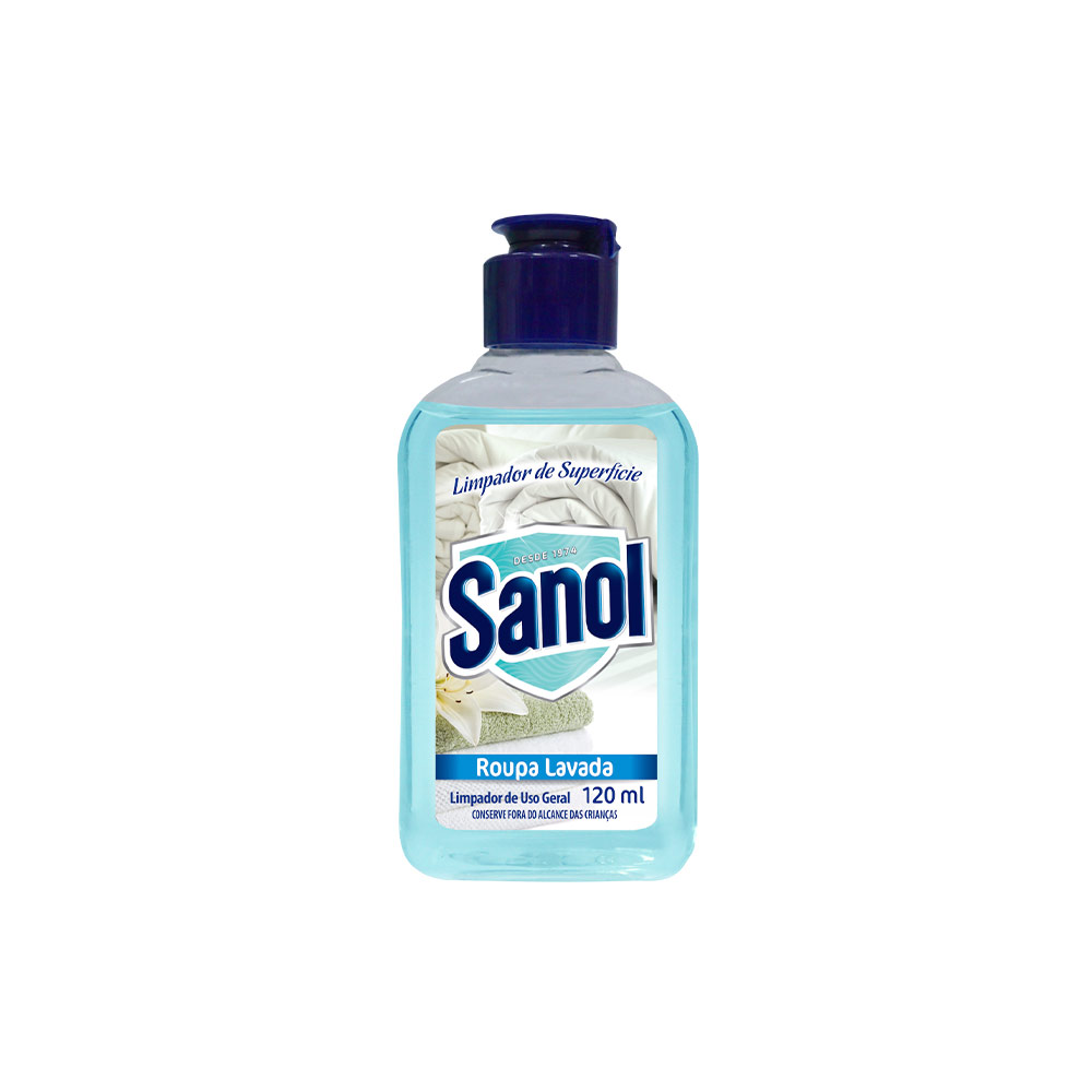 Limpador Sanol Roupa Lavada 120 ml