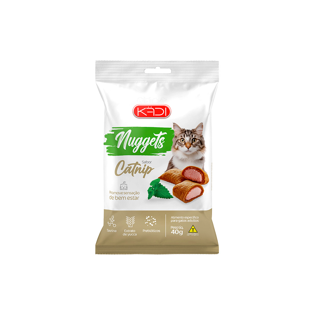 Snack Kadi Nuggets Catnip para Gatos 40g
