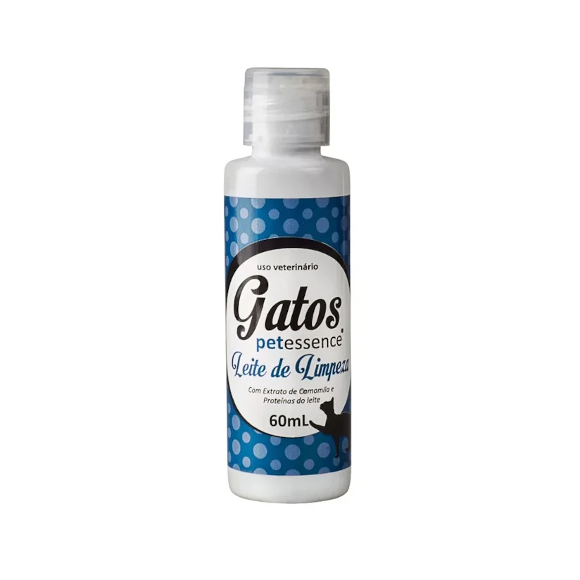 Leite de Limpeza Pet Essence para Gatos 60 ml
