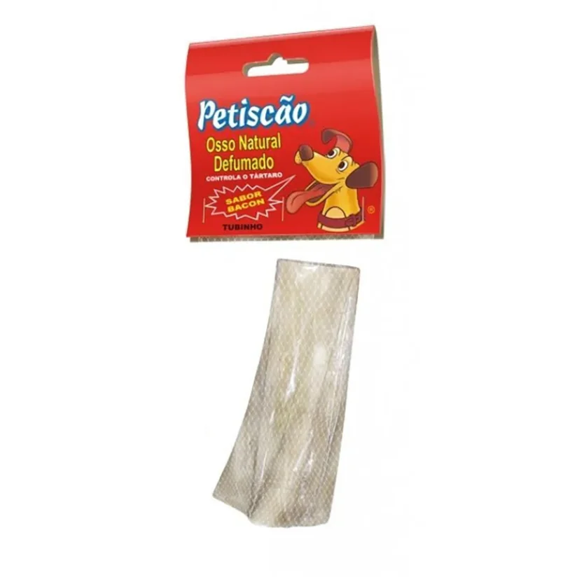 Osso Cães Petiscão Defumado Tubinho da Canela 3