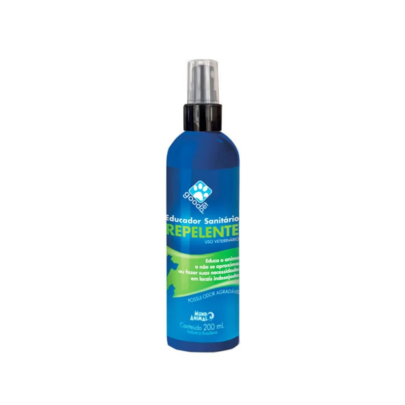 Educador Sanitário Repelente Good Pet Mundo Animal 200ml