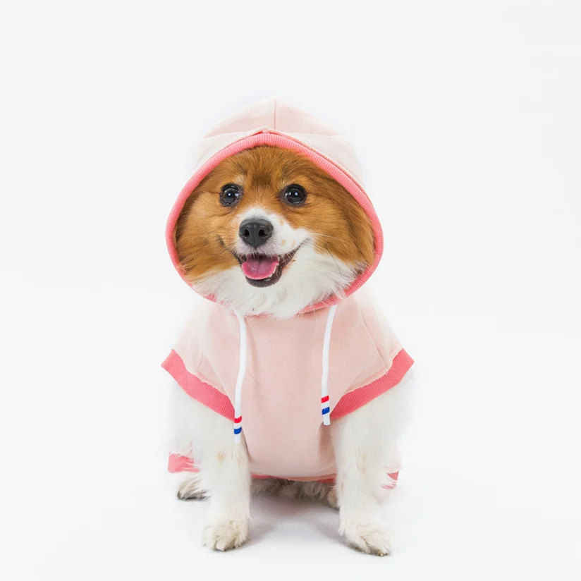 Roupa Cães Tutelo Moletom Comfy Rosa GG