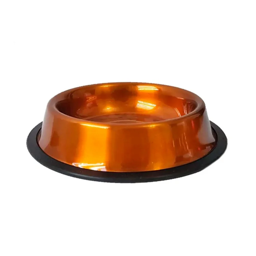 Comedouro Cães The Pets Inox Metálico 710ml