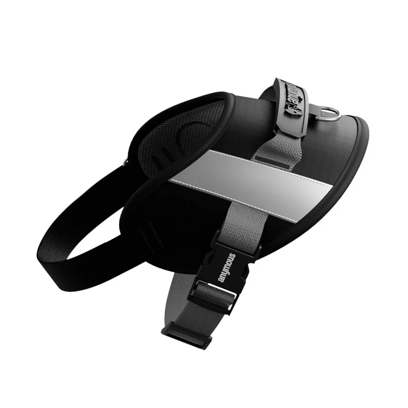 Peitoral Para Cães Anymous Power UP Black P