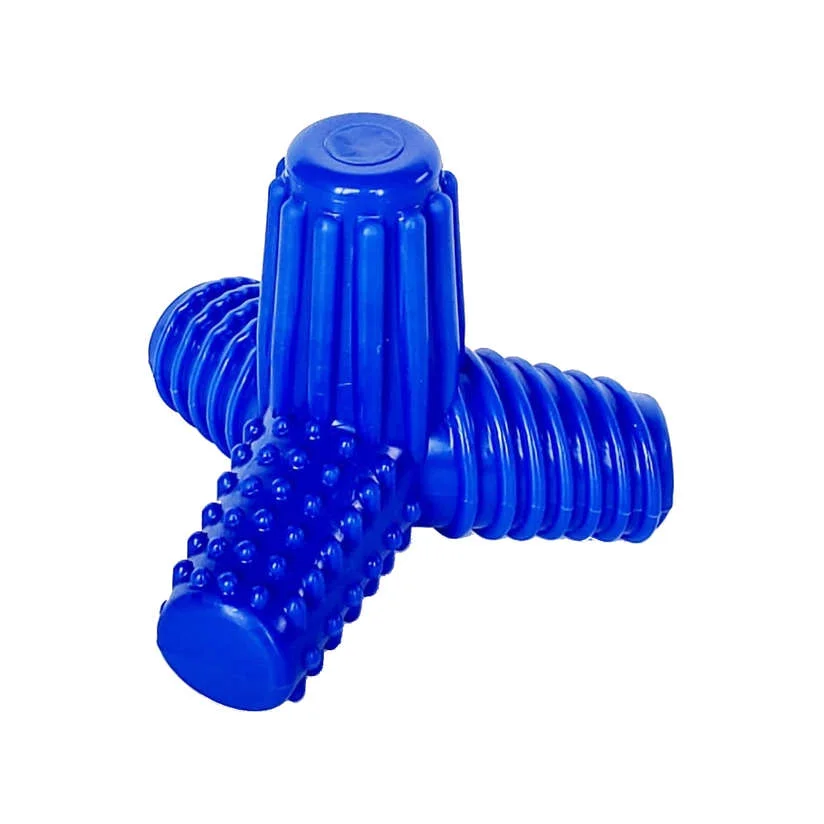 Brinquedo Cães Pet Games Mordedor 4 Dogs Nylon Azul Tam.P
