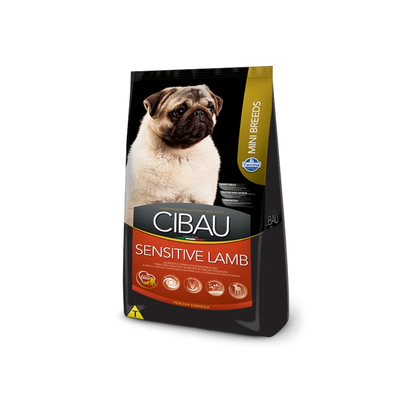 Ração Farmina Cibau Sensitive Lamb Cães Adultos Raças Pequenas 3kg