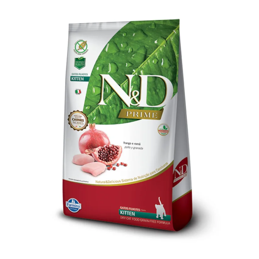 Ração N&D Prime Gatos Filhotes Frango 400G
