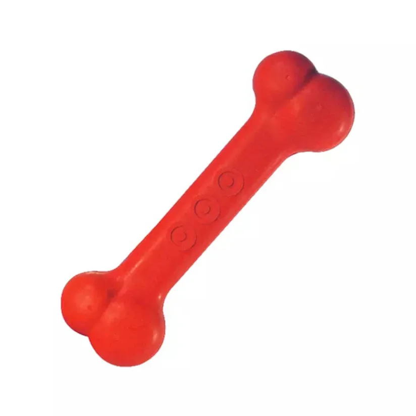 Brinquedo Mordedor Osso De Borracha Chalesco